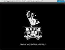 Tablet Screenshot of minerscooperative.com